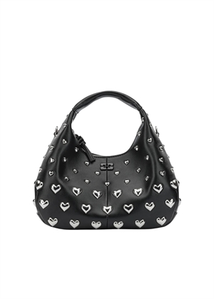 Hobo mini heart Black C1040015 Ganni 